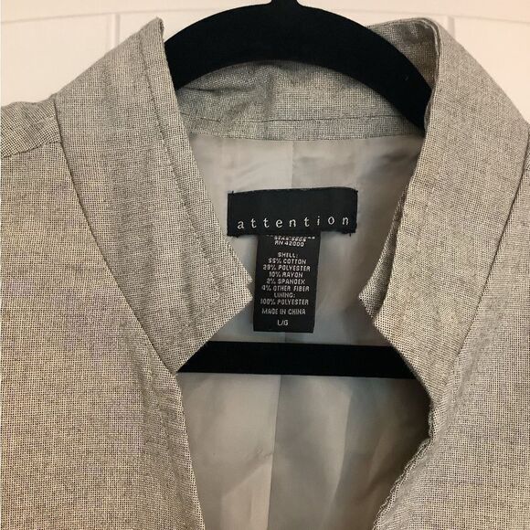 Attention Shimmery Belted Jacket ✨😎 - Picture 6 of 6